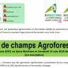 Tour de champs agroforestier, en Normandie les 14 et 15 juin 2018