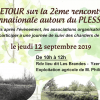 Retour sur la 2ème rencontre internationale autour du Plessage - le 12 septembre à Yzernay (49)