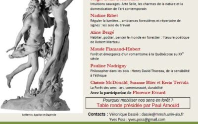 “Forêt, art et culture” – journée d’étude par le Groupe d’Histoire des Forêts Françaises