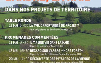 La Semaine Agricultures & Paysages, du 15 au 20 Mai 2017 dans le Limousin