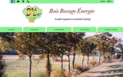 Nouveau site internet pour la SCIC Bois Bocage Énergie